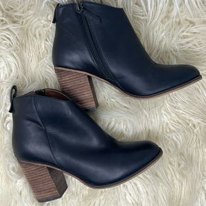 BP Black Leather Boots size 7 from Nordstrom